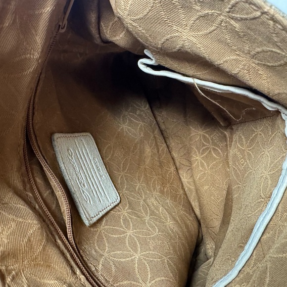 Fossil off-white Leather Crossbody Bag - Picture 10 of 12